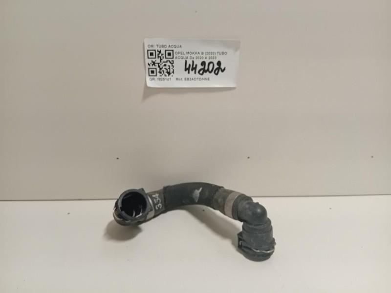 TUBO Acqua TUBO ACQUA Opel Mokka B 2020