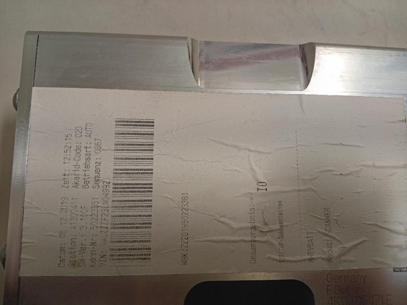 Batteria Ibrida 1K0 915 431 K Audi A6 4a5c8 Avant 2018