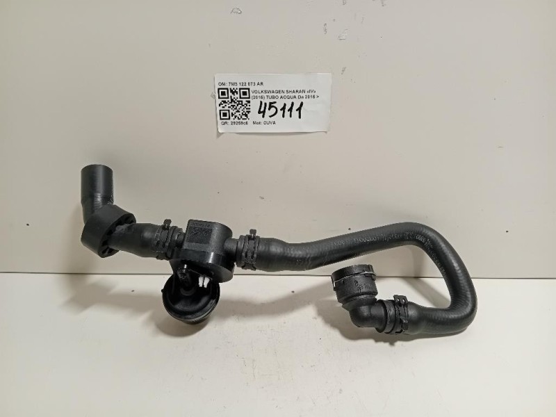 TUBO Acqua 7M3 122 073 AR Volkswagen Sharan IV 2015