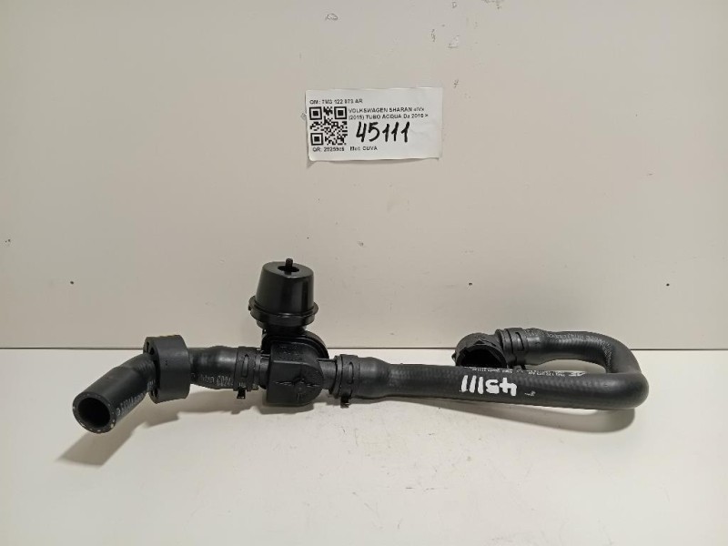 TUBO Acqua 7M3 122 073 AR Volkswagen Sharan IV 2015