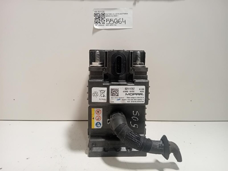 Batteria Ibrida 52111757 Fiat 500 II 2015