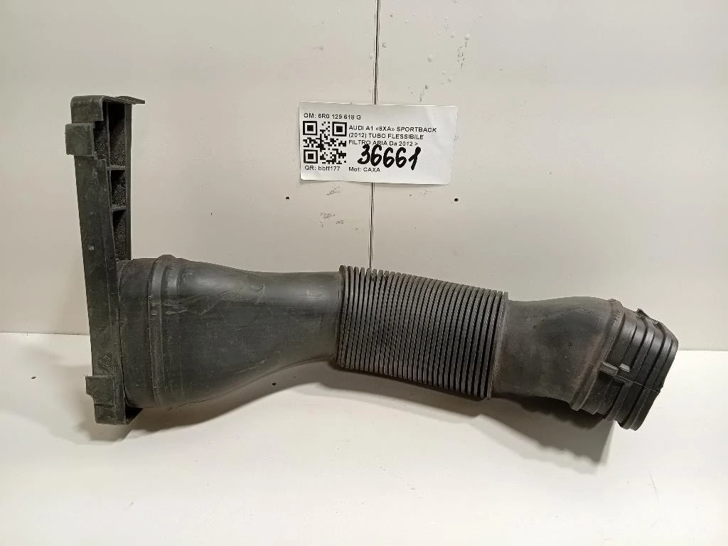 TUBO Flessibile Filtro ARIA 6R0 129 618 G Audi A1 8XA Sportback 2012