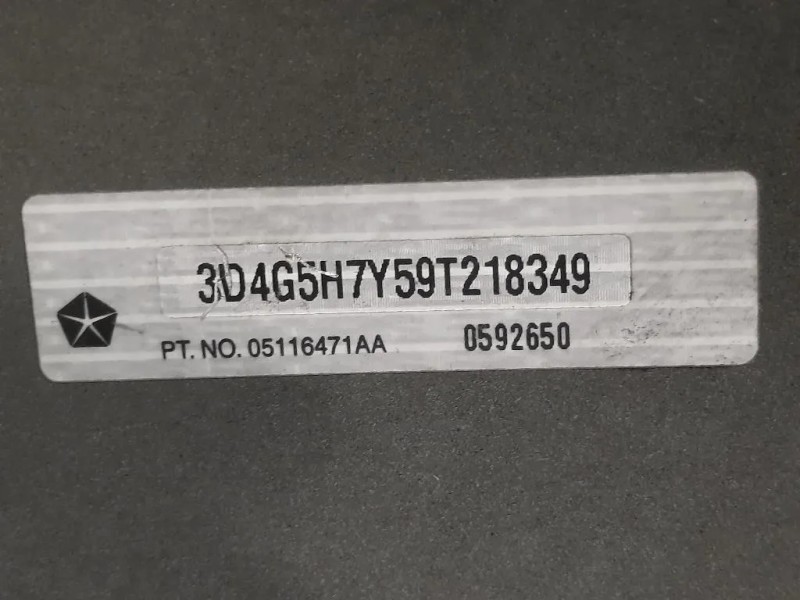 Parafango ANT DX 05116471AA DX Dodge Journey 2009