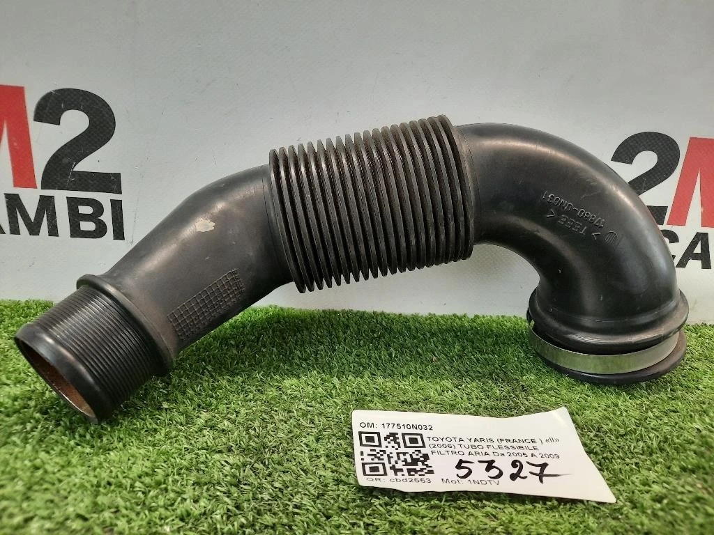 TUBO Flessibile Filtro ARIA 177510N032 Toyota Yaris France II 2006