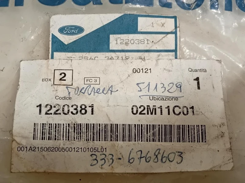 TUBO Flessibile Pressione OLIO Servosterzo 1220381 Ford Fiesta V 2002