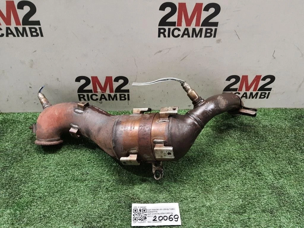 TUBO Marmitta Antccatalizzatore 51888287 Fiat Panda III 2012