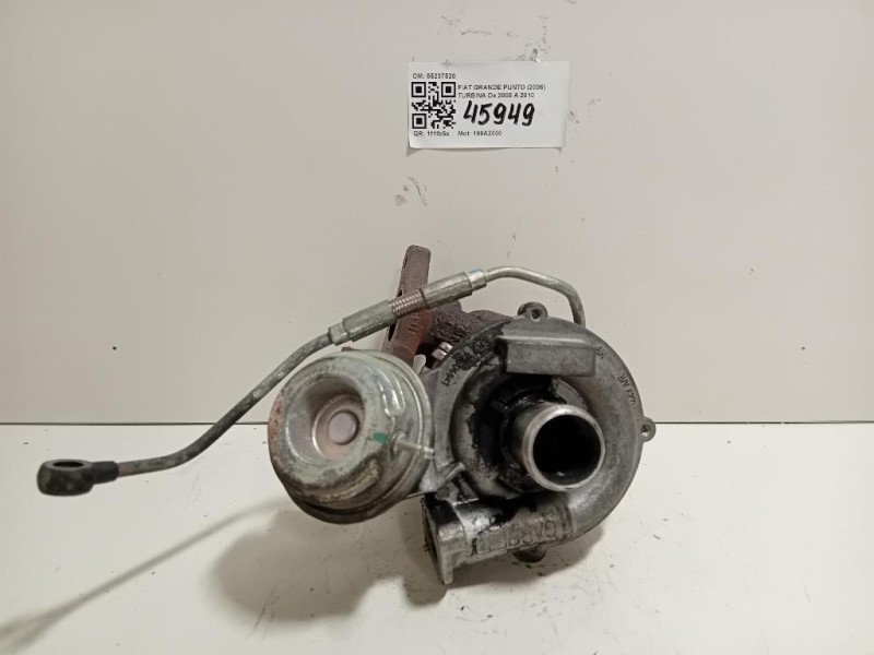 Turbina 55237520 Fiat Grande Punto 2006