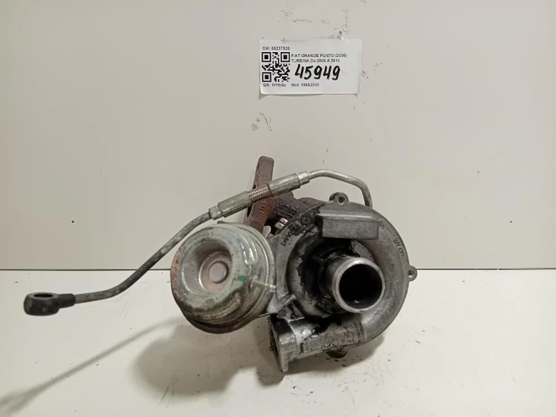 Turbina 55237520 Fiat Grande Punto 2006