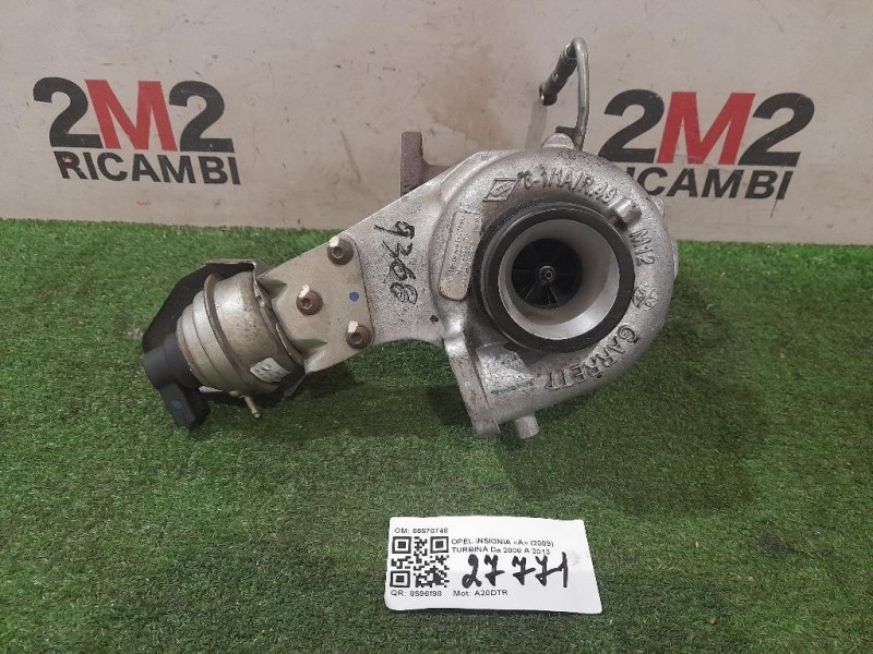 Turbina 55570748 Opel Insignia A 2009