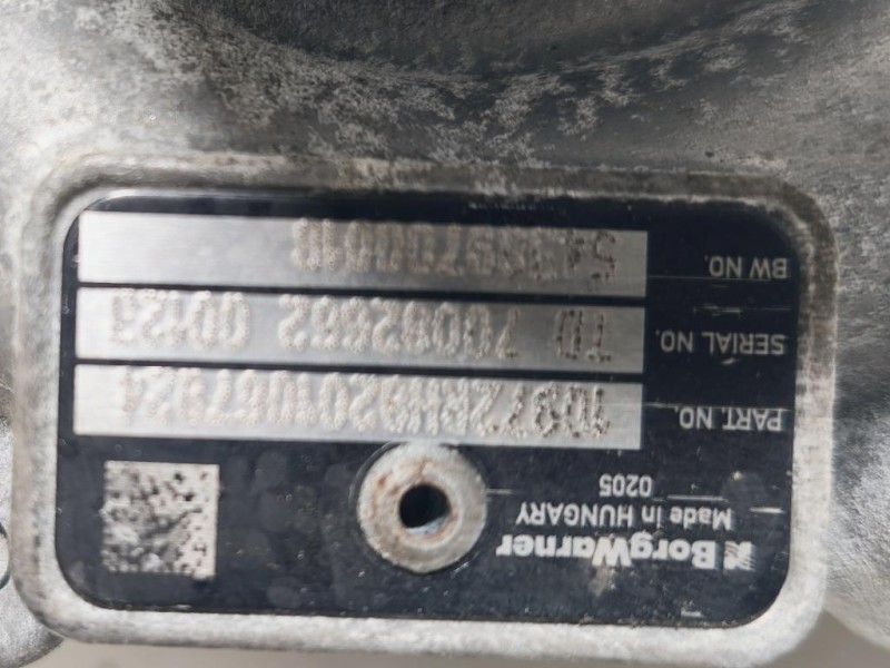 Turbina 54431014778 Opel Vivaro B 2015