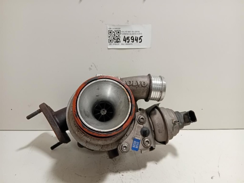 Turbina 31380220 Volvo S60 II 2010