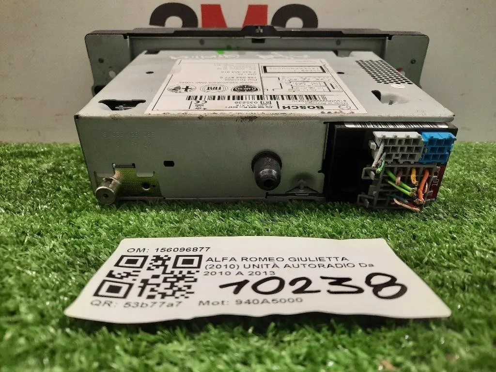 Unità Autoradio 156096877 Alfa Romeo Giulietta 2010