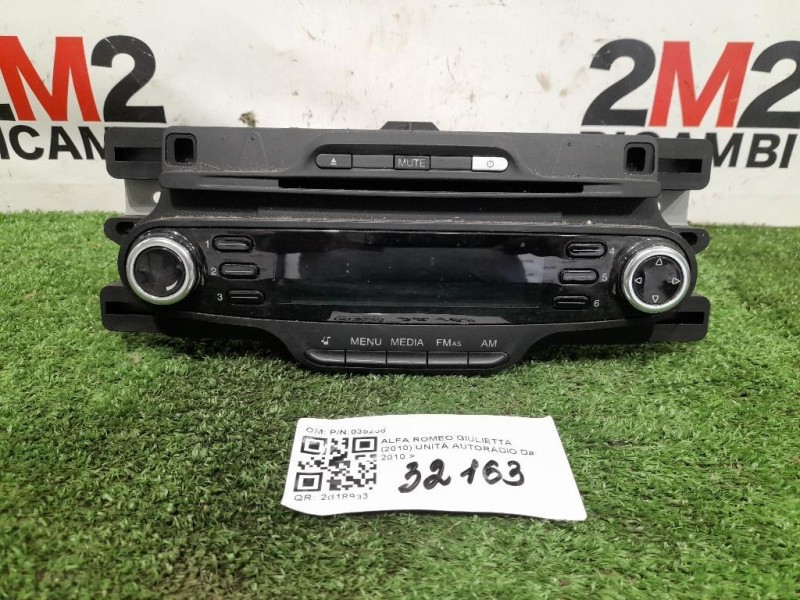Unità Autoradio PN035238 Alfa Romeo Giulietta 2010