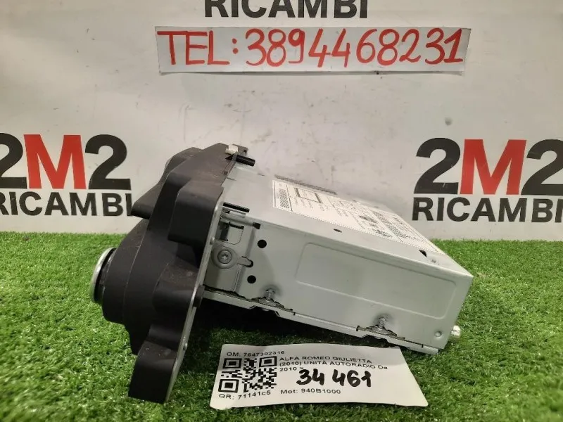 Unità Autoradio 7647302316 Alfa Romeo Giulietta 2010