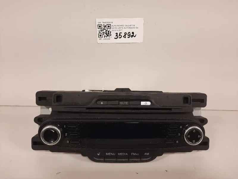 Unità Autoradio 7640333316 Alfa Romeo Giulietta 2010