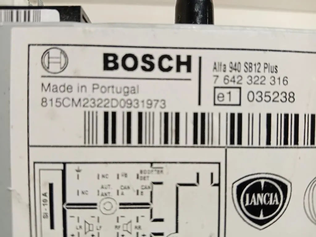 Unità Autoradio 815CM2322D0931973 Alfa Romeo Giulietta 2010