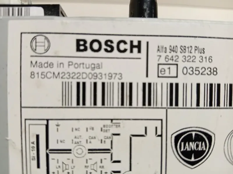 Unità Autoradio 815CM2322D0931973 Alfa Romeo Giulietta 2010