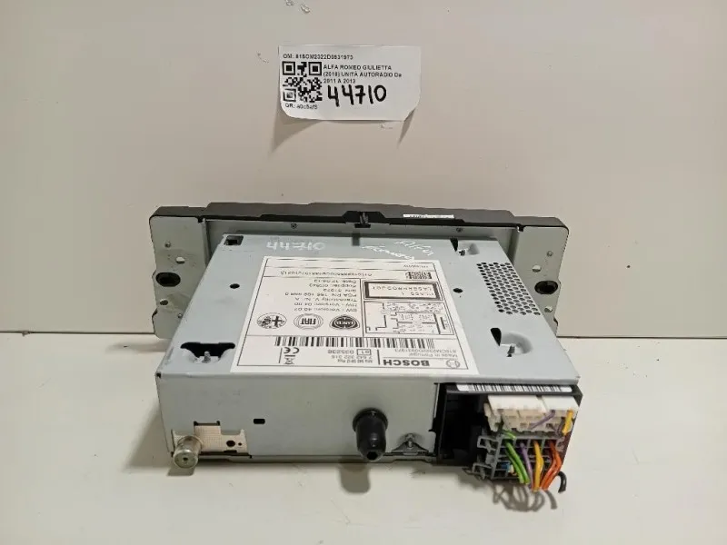 Unità Autoradio 815CM2322D0931973 Alfa Romeo Giulietta 2010
