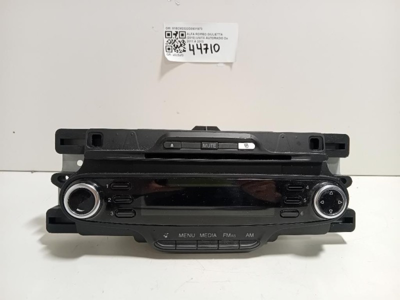 Unità Autoradio 815CM2322D0931973 Alfa Romeo Giulietta 2010