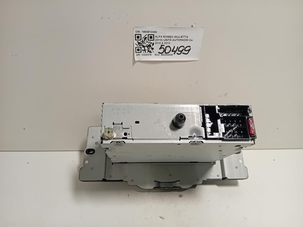 Unità Autoradio 1560912490 Alfa Romeo Giulietta 2010