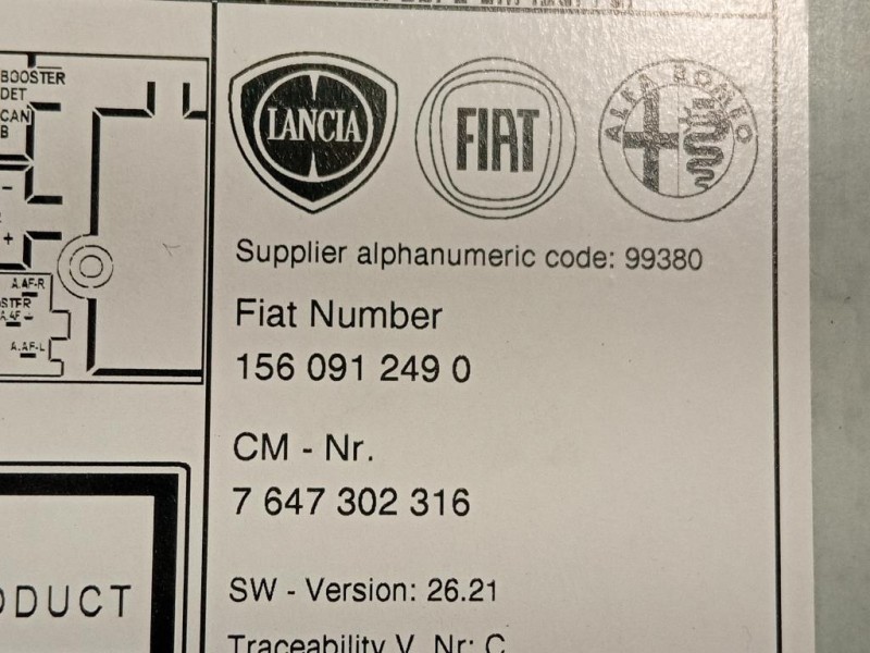 Unità Autoradio 7647302316 Alfa Romeo Giulietta 2010