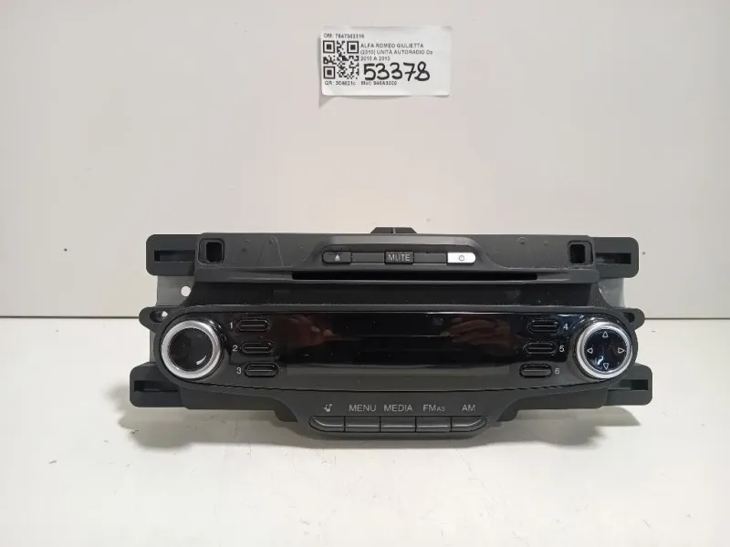 Unità Autoradio 7647302316 Alfa Romeo Giulietta 2010