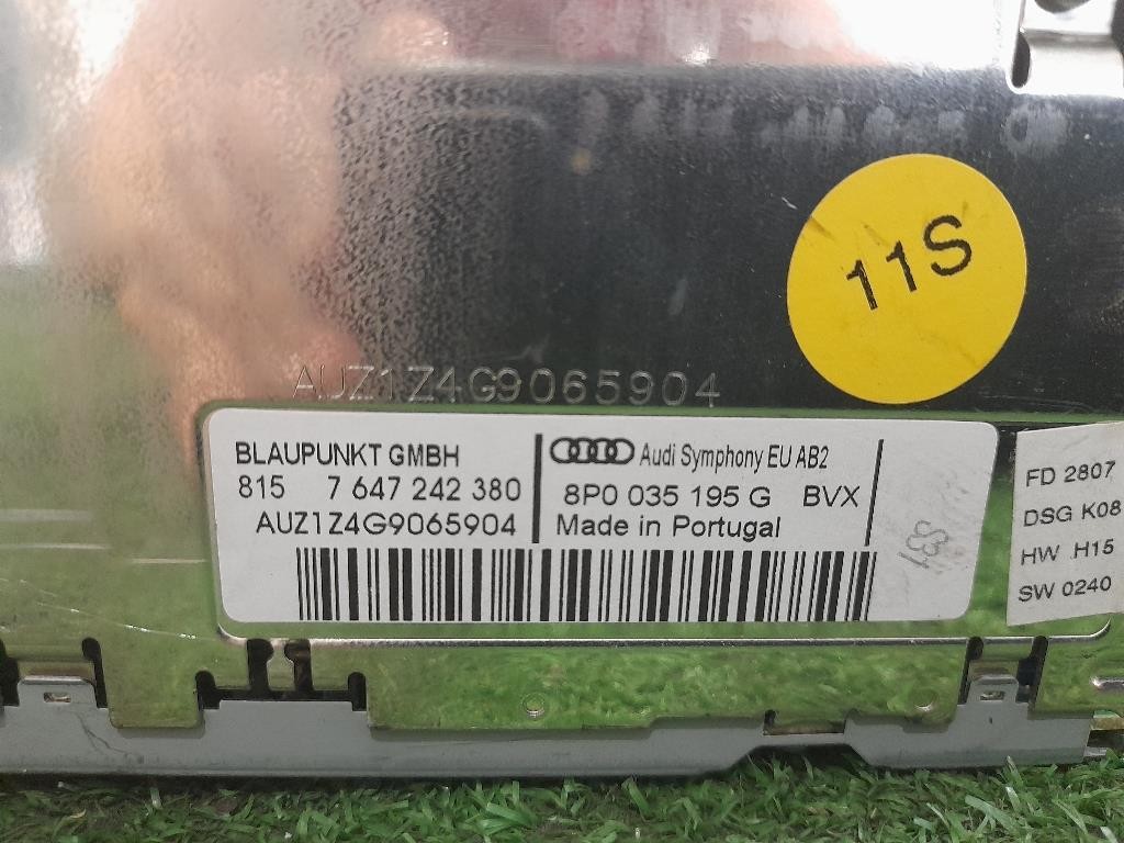 Unità Autoradio 8P0035195G Audi A3 8PA Sportback 2004