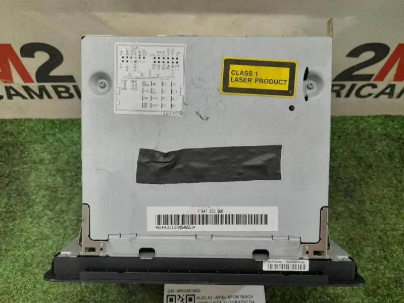 Unità Autoradio 8P0035186G Audi A3 8PA Sportback 2008