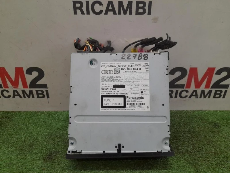 Unità Autoradio 8V0035874B Audi A3 8VA Sportback 2012