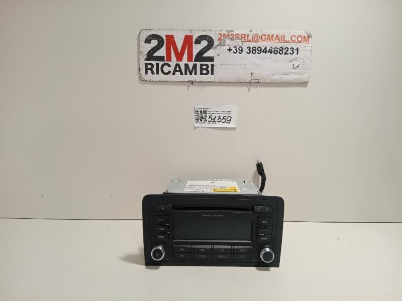 Unità Autoradio 8P0035186AB Audi A3 8VK 2016