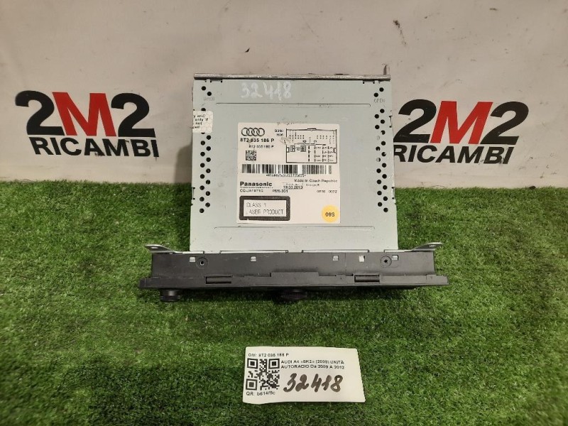 Unità Autoradio 8T2 035 186 P Audi A4 8K2 2008