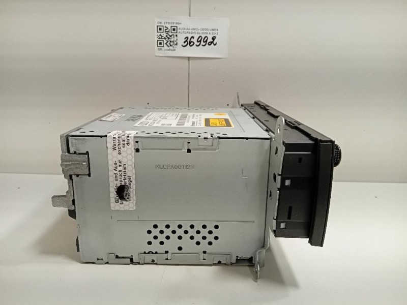 Unità Autoradio 8T2035186C Audi A4 8K2 2008