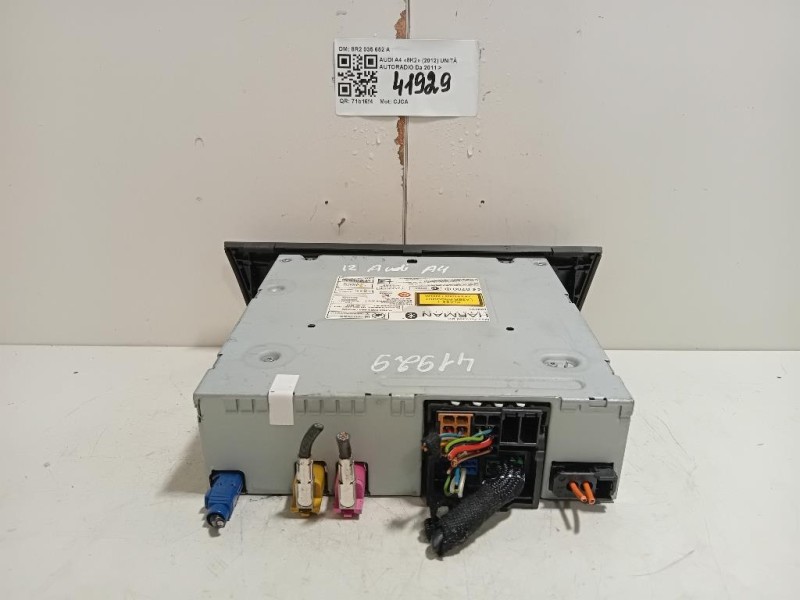 Unità Autoradio 8R2 035 652 A Audi A4 8K2 2012