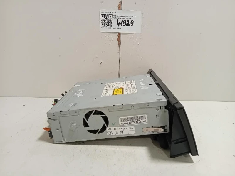 Unità Autoradio 8R2 035 652 A Audi A4 8K2 2012