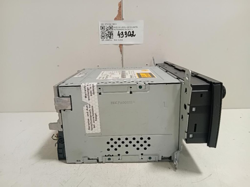 Unità Autoradio 8T2 034 195 H Audi A4 8K2 2012