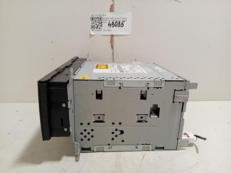 Unità Autoradio 8T2035186B Audi A4 8W5 Avant 2015