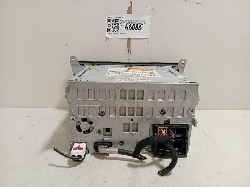 Unità Autoradio 8T2035186B Audi A4 8W5 Avant 2015