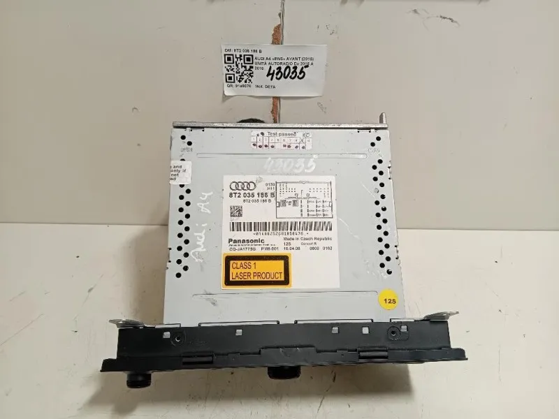 Unità Autoradio 8T2035186B Audi A4 8W5 Avant 2015