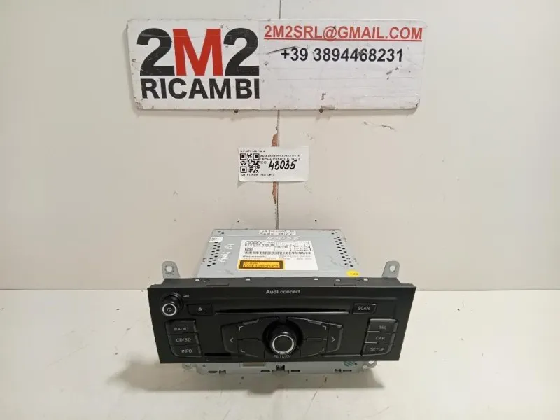 Unità Autoradio 8T2035186B Audi A4 8W5 Avant 2015