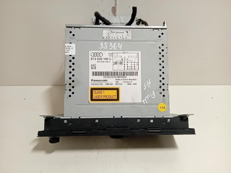 Unità Autoradio 8T1057186P Audi A5 8T3 2008