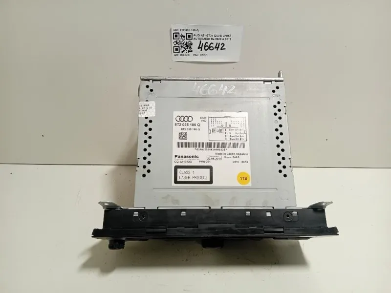Unità Autoradio 8T2 035 186 Q Audi A5 8T3 2008