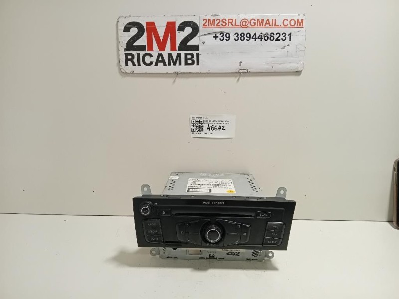 Unità Autoradio 8T2 035 186 Q Audi A5 8T3 2008