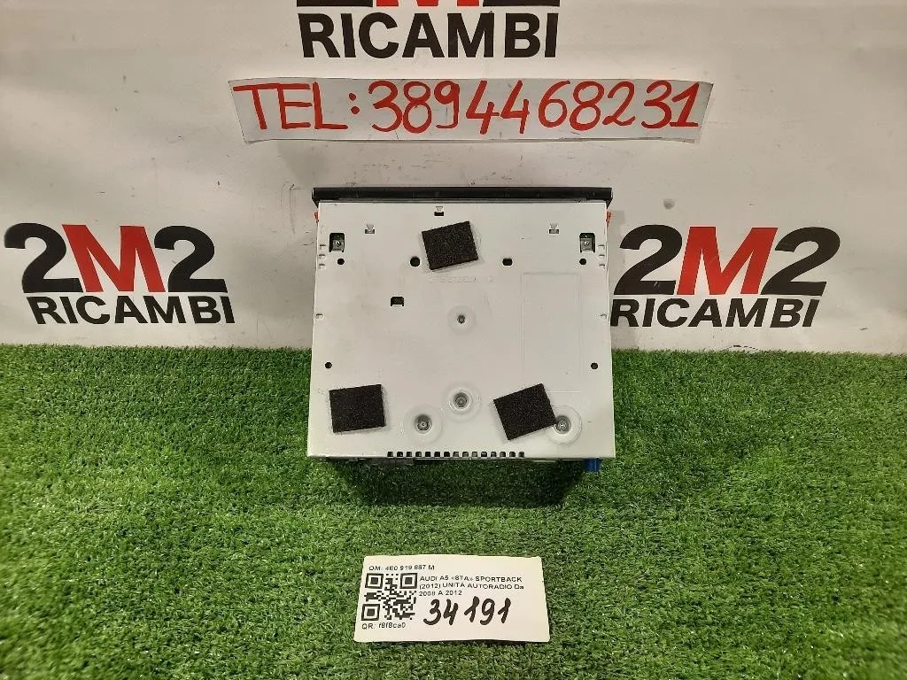 Unità Autoradio 4E0 919 887 M Audi A5 8TA Sportback 2012