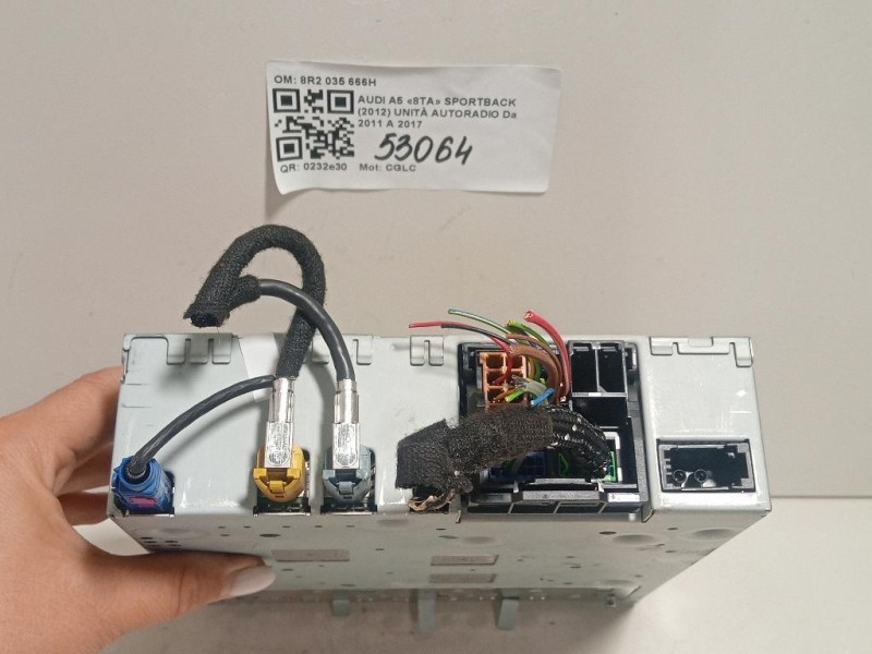 Unità Autoradio 8R2 035 666H Audi A5 8TA Sportback 2012