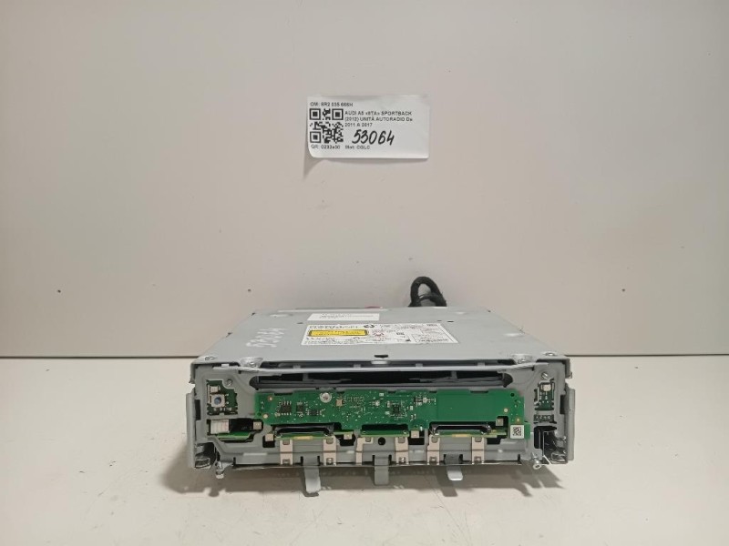 Unità Autoradio 8R2 035 666H Audi A5 8TA Sportback 2012
