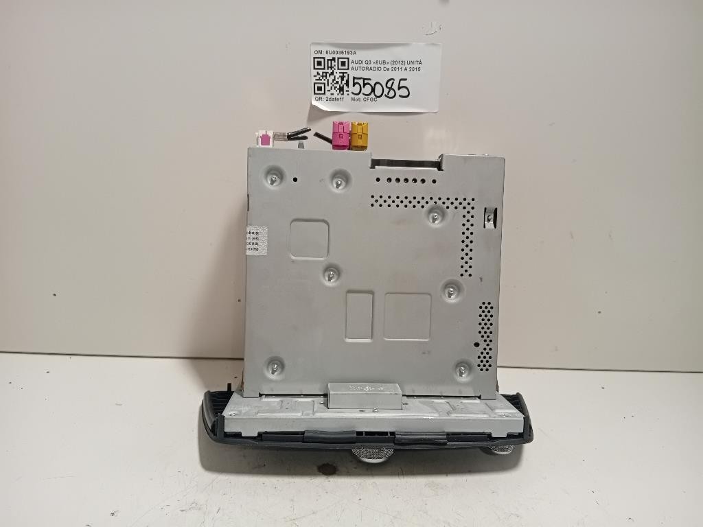 Unità Autoradio 8U0035193A Audi Q3 8UB 2012