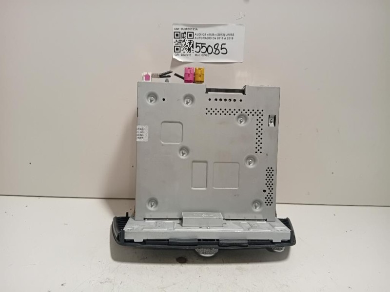 Unità Autoradio 8U0035193A Audi Q3 8UB 2012