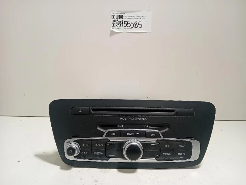 Unità Autoradio 8U0035193A Audi Q3 8UB 2012