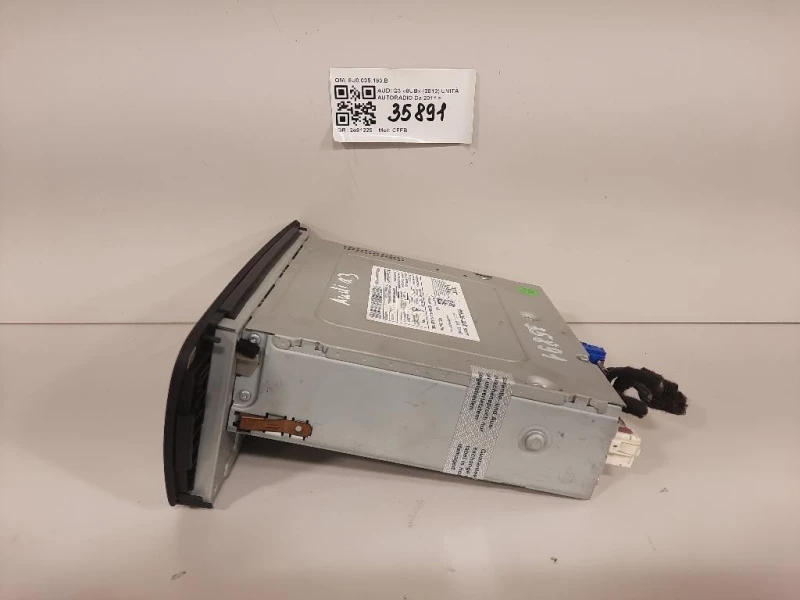 Unità Autoradio 8U0035193B Audi Q3 8UB 2012