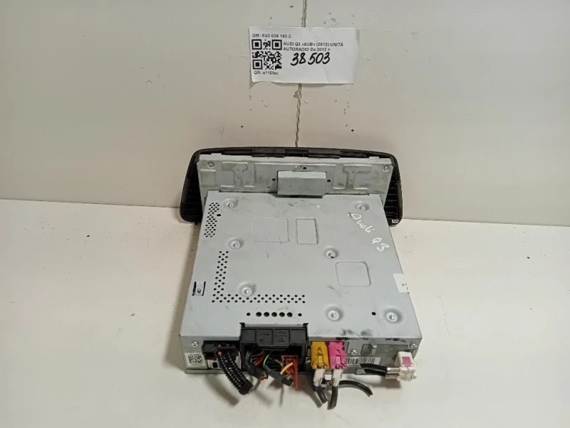 Unità Autoradio 8U0035193C Audi Q3 8UB 2012